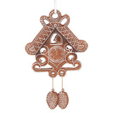 Decorazione Ciondolo Casetta di Marzapane