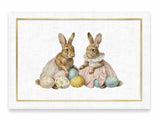 Set 6 Tovagliette Bunny Tales Pasquali in Lino 32x48 cm
