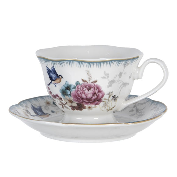 Set 2 Tazze Bow Clayre & Eef - Tazze Colazione Ceramica