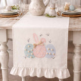 Runner Clodette Pom Pom Panna 170x45 cm