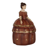 Scatola dei gioielli Donna 19x16x29 cm Rosso