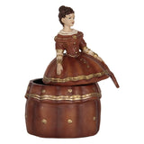 Scatola dei gioielli Donna 19x16x29 cm Rosso