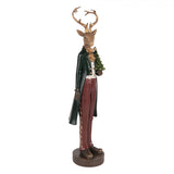 Decorazione Cervo Marrone/ Rosso