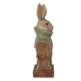 Busto Coniglio Decorativo in Resina Color Oro 12×8×26 cm | Clayre & Eef