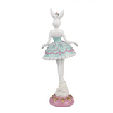 Statuetta Coniglio Multicolore 9×8×23 cm | Clayre & Eef
