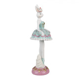 Statuetta Coniglio Multicolore 9×8×23 cm | Clayre & Eef
