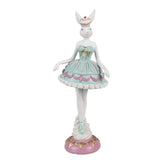 Statuetta Coniglio Multicolore 9×8×23 cm | Clayre & Eef