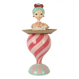 Statuetta decorativa Ragazza 22x20x46 cm Rosa