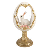 Statuetta decorativa Uovo 12x11x22 cm