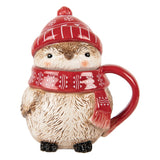 Tazza Pulcino 500 ml Rosso Ceramica Natale