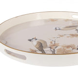 Vassoio Decorativo Beige Ø 46 cm | Clayre & Eef