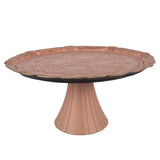 Alzata per Torte in Plastica Rosa Ø 33×14 cm | Clayre & Eef