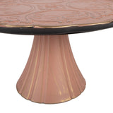 Alzata per Torte in Plastica Rosa Ø 33×14 cm | Clayre & Eef