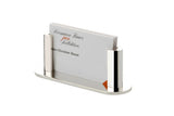 PORTA BIGLIETTI DA VISITA SILVER - Accessorio Ufficio Elegante