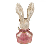 DECORAZIONE CONIGLIO GOLD PINK