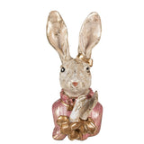 DECORAZIONE CONIGLIO GOLD PINK