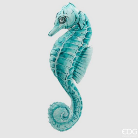 Cuscino Ippocampo 87cm - Decorativo Multicolore in Poliestere