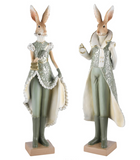 Bunny Elegant Green Decorazione Pasquale Verde 33cm