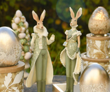Bunny Elegant Green Decorazione Pasquale Verde 33cm
