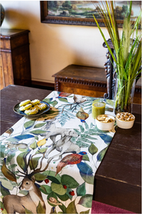 Runner in Lino Caccia -50x150- THE NAPKING