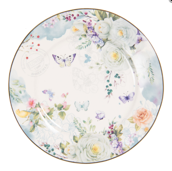 PIATTO PICCOLO DESSERT BUTTERFLY