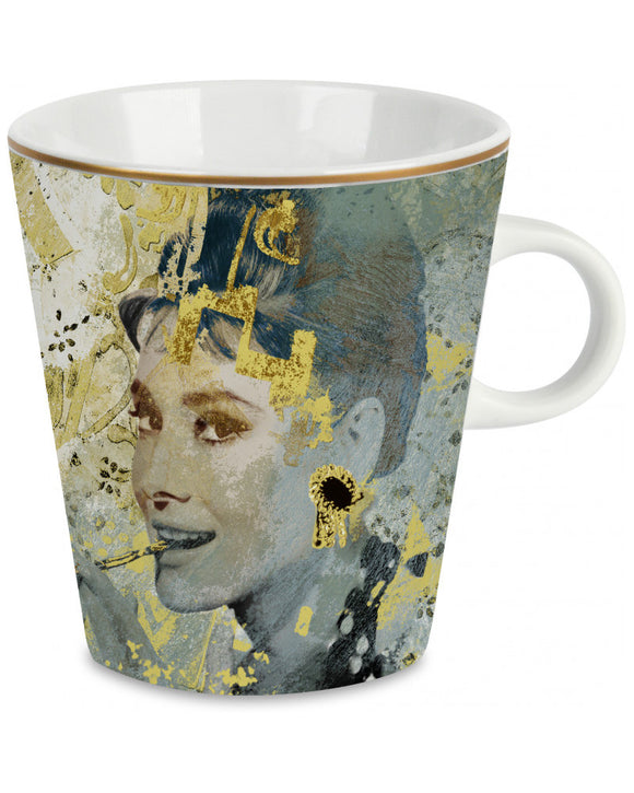 Mug Memories Audrey - Tazza Porcellana Multicolore | Baci Milano |