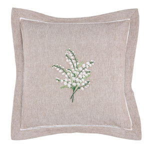 Cuscino Mughetto Beige 40x40 - Cotone CLAYRE & EEF