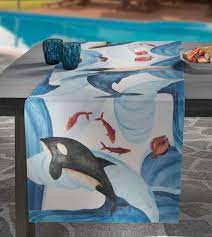 Runner in Lino Balene -50x150- THE NAPKING