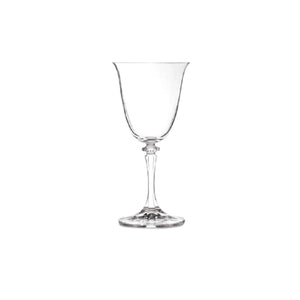 Set 6 Calici Vino Kleopatra FADE 250ml - Cristallo Bohemia Trasparente